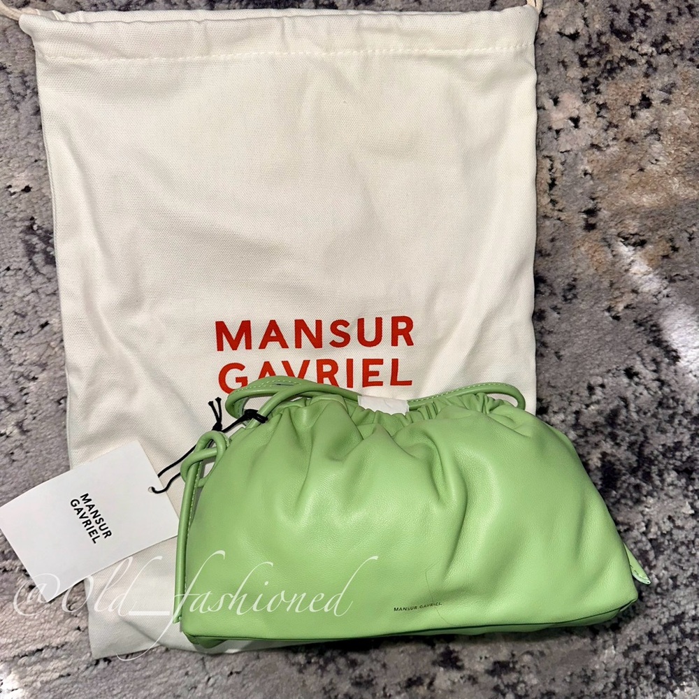 MANSUR GAVRIEL Lambskin Cloud Clutch - Picture 5 of 17
